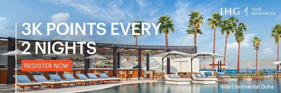 IHG One Rewards Earn 3,000 points every 2 nights